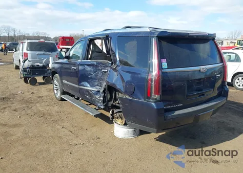 2019 Cadillac Escalade Premium Luxury z USA, uszkodzony, nr VIN 1GYS4CKJ7KR194118